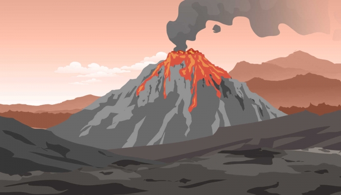 六角形岩柱留住了亿万年前的瞬间 超级火山喷发形成它
