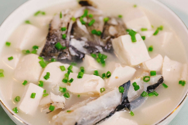 鱼头豆腐汤怀孕初期可以吃吗