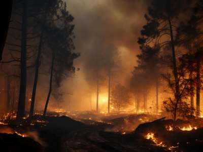 澳大利亚昆士兰州东南部林火持续 目前已有数百人紧急撤离