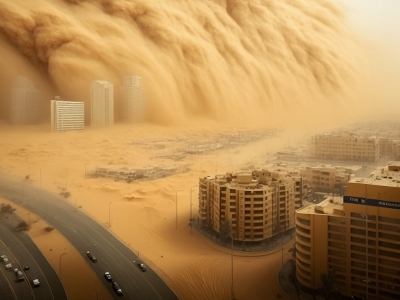 2024年4月23日环境气象预报:西北地区多沙尘天气