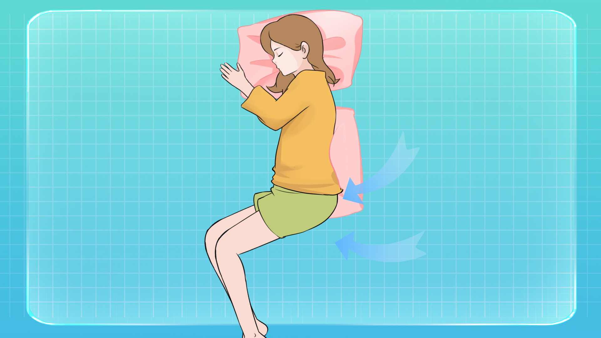 最佳睡觉姿势,睡觉最好的三种姿势图(4) - 伤感说说吧